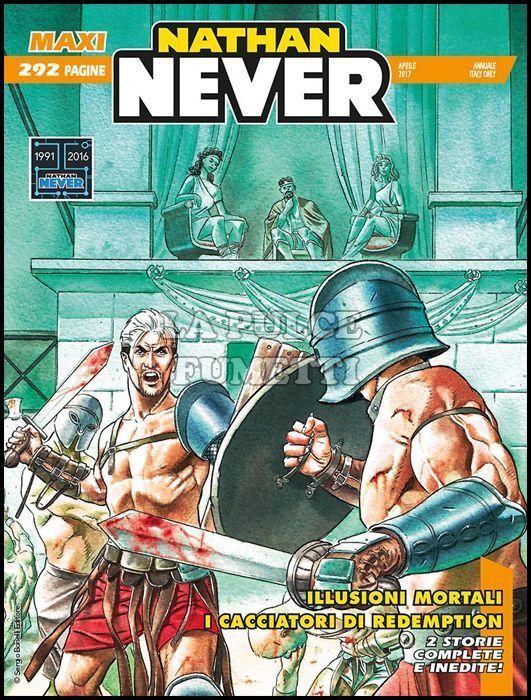 MAXI NATHAN NEVER #    13: ILLUSIONI MORTALI - I CACCIATORI DI REDEMPTION